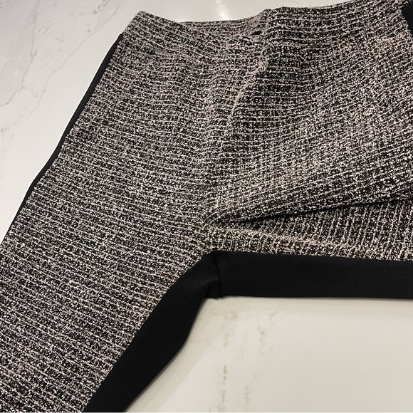 Anthropologie Black and Tan Tweed Skinny Leggings - Picture 6 of 16